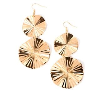 Gold Statement Earrings